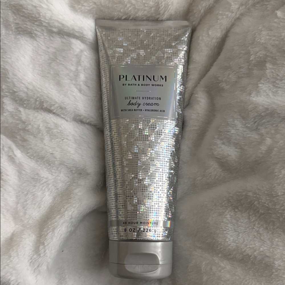 Bath & Body Works Platinum Silver Body Cream